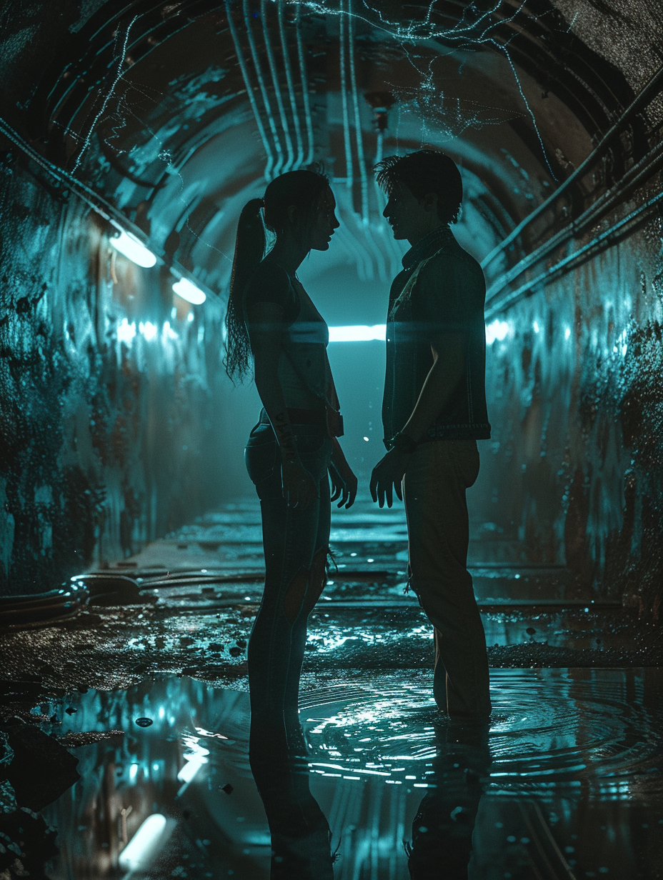 Neon Hearts in the Shadows cover