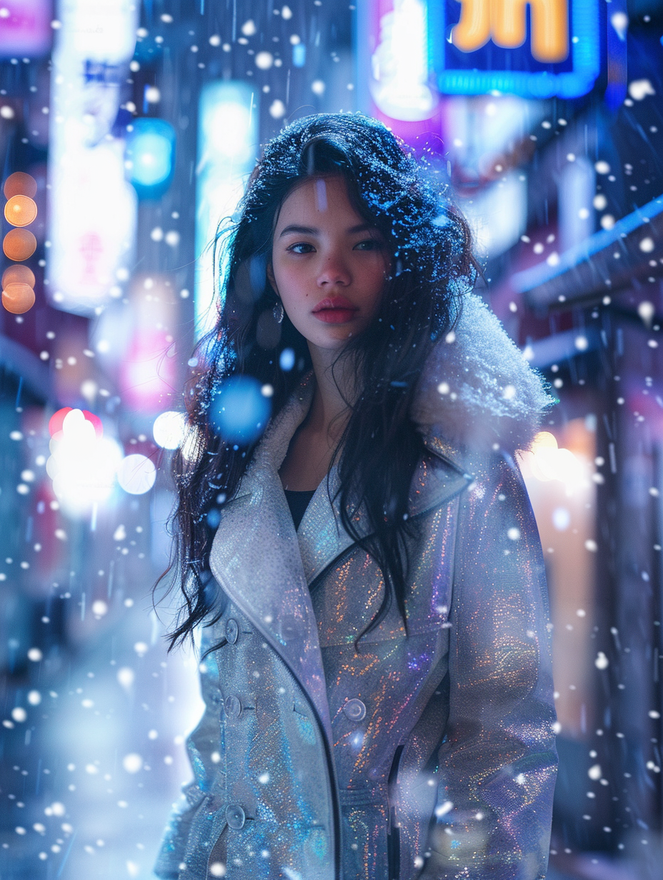 Neon Snowfall cover